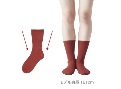 締め付けない靴下😊