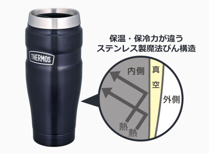 アウトドア仕様のタンブラー😊
