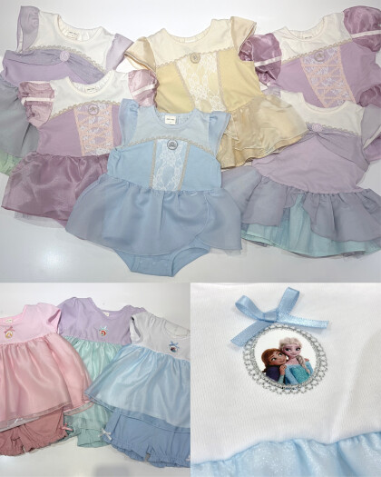 【Disney新作】プリンセスなりきり夏ver.登場☀️🎀🩵