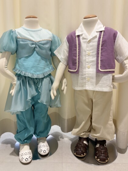 【Disney新作】プリンセスなりきり夏ver.登場☀️🎀🩵