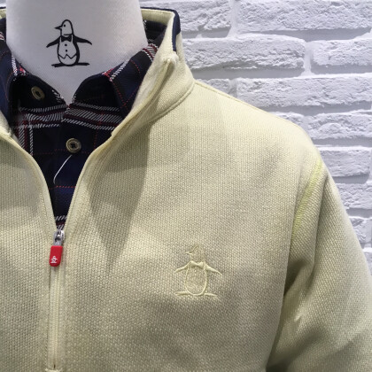 裏起毛ハーフジップのご紹介！