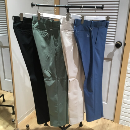 これから活躍のスタンダードパンツ！