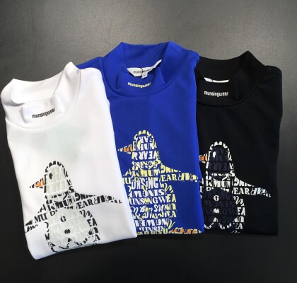 ENVOY モックネックシャツ高速ドライ機能