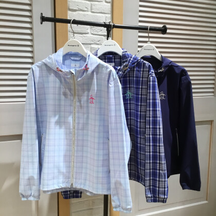 着心地抜群◎上品チェックブルゾン