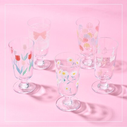 THREEPPY　脚付きグラス