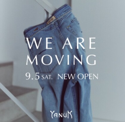 YANUK グランベリーパーク店 移転のお知らせ