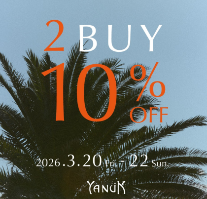 ✨2BUY 10%OFFキャンペーン開催✨