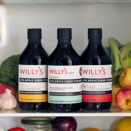 Willy's ACV(ウィリーズ)オーガニック アップルサイダー ヴィネガー(リンゴ酢🍎)
