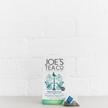 オーガニックティーJOE'S TEA(ジョーズティー)から 『ミンテッドアップフルーツ』のご紹介です🌱