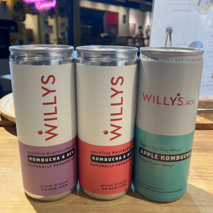 新商品Willy's ACV コンブチャドリンク 🧋