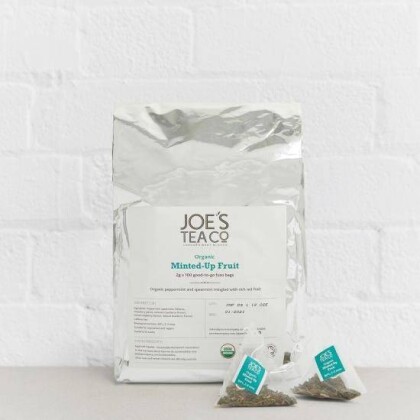 オーガニックティーJOE'S TEA(ジョーズティー)から 『ミンテッドアップフルーツ』のご紹介です🌱