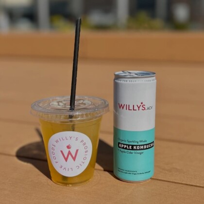 【Willy's ACV(ウィリーズ)】 コンブチャドリンクのご紹介です 🍎✨ 