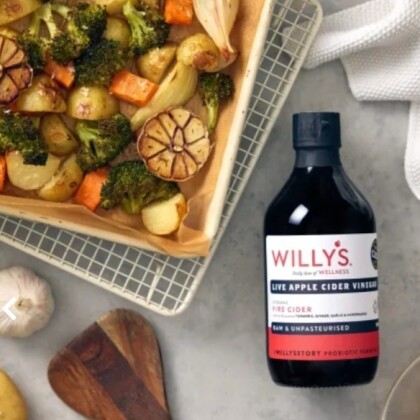 🇬🇧オーガニックのアップルサイダーヴィネガー(りんご酢🍎)のご紹介✨