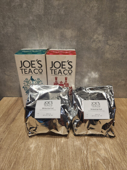 オーガニックティーブランドJOE'S TEA（ジョーズティー)100袋ティーバックタイプが新パッケージにて発売中🌿