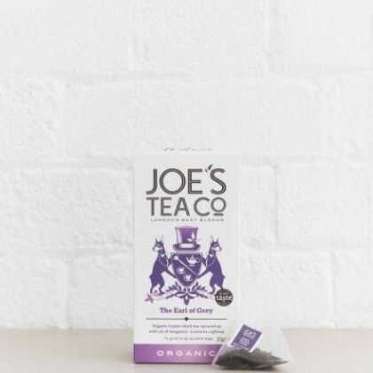 オーガニックティーブランド JOE'S TEA(ジョーズティー) の【アールグレイ】をご紹介します!