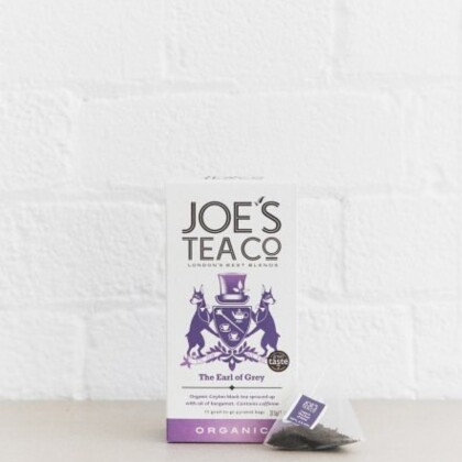 香り高く上品な味わいのオーガニックティーブランド JOE'S TEA(ジョーズティー) の【アールグレイ】のご紹介🌿✨