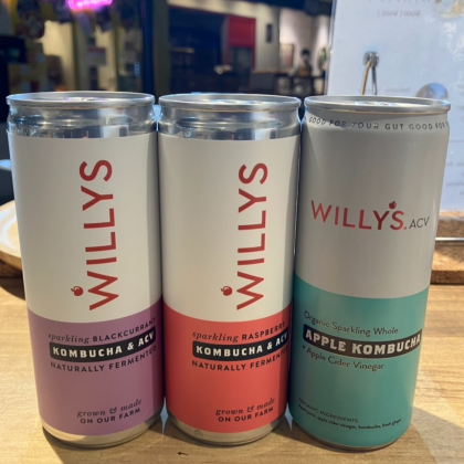 【Willy's ACV(ウィリーズ)】 コンブチャドリンク✨