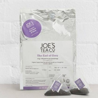 香り高く上品な味わいのオーガニックティーブランド JOE'S TEA(ジョーズティー) の【アールグレイ】のご紹介🌿✨