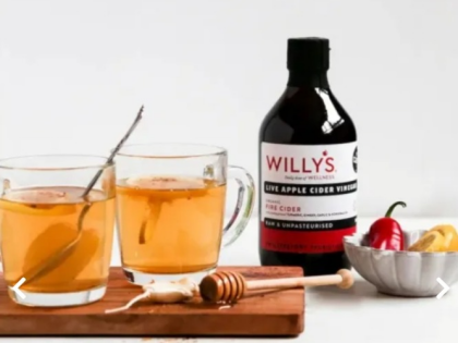 🇬🇧オーガニックのアップルサイダーヴィネガー(りんご酢🍎)のご紹介✨