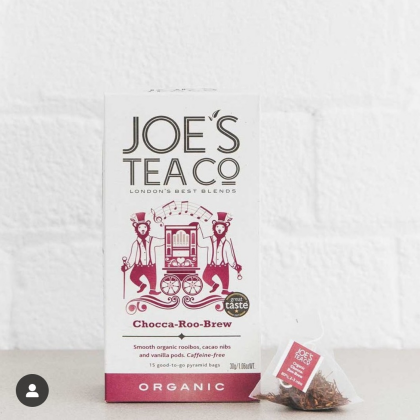 甘い香りに癒される JOE'S TEA の 「Chocca Roo Brew」🌿🍫