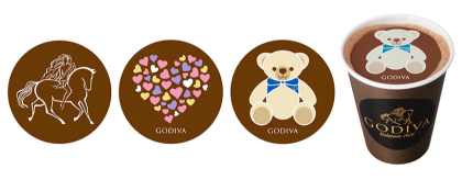 ＼❤数量限定❤／　ゴディバ「ホットチョコレート トッパー」登場！🍫