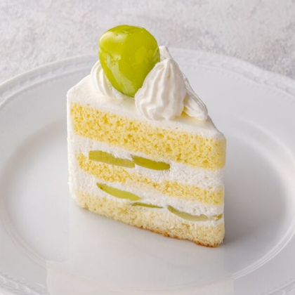 これぞ王様!シャインマスカットのショートケーキ