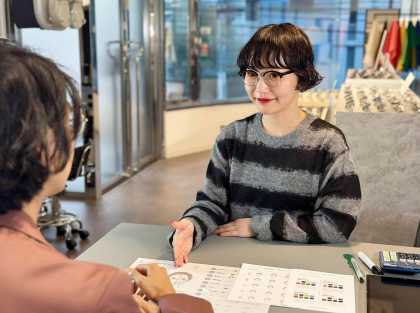 【顔型&パーソナルカラー診断】似合うメガネ選び👓✨