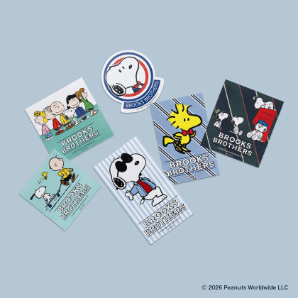 4月17日(金)発売「ブルックス ブラザーズ×PEANUTS」コラボコレクションSpring & Summer 2026