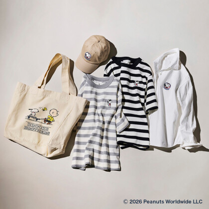 4月17日(金)発売「ブルックス ブラザーズ×PEANUTS」コラボコレクションSpring & Summer 2026