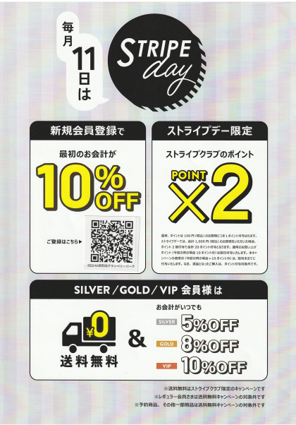 【2点10％オフ】全品対象！/【毎月11日ストライプデー限定】ポイント2倍！