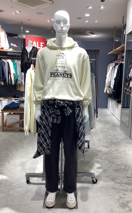 PEANUTSコラボアイテム販売中！